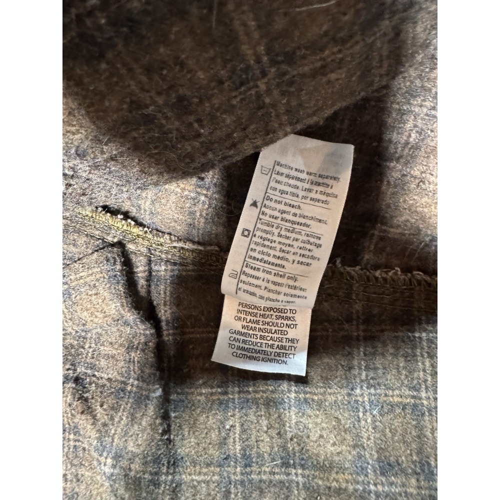 Vintage Carhartt J97 DKB Detroit Jacket Size Medium Brown Faded Distressed Lined - Picture 6 of 11